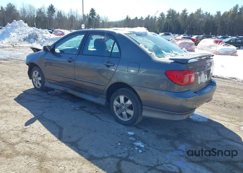 2008 Toyota Corolla S from USA, damaged, VIN 2T1BR32EX8C862104